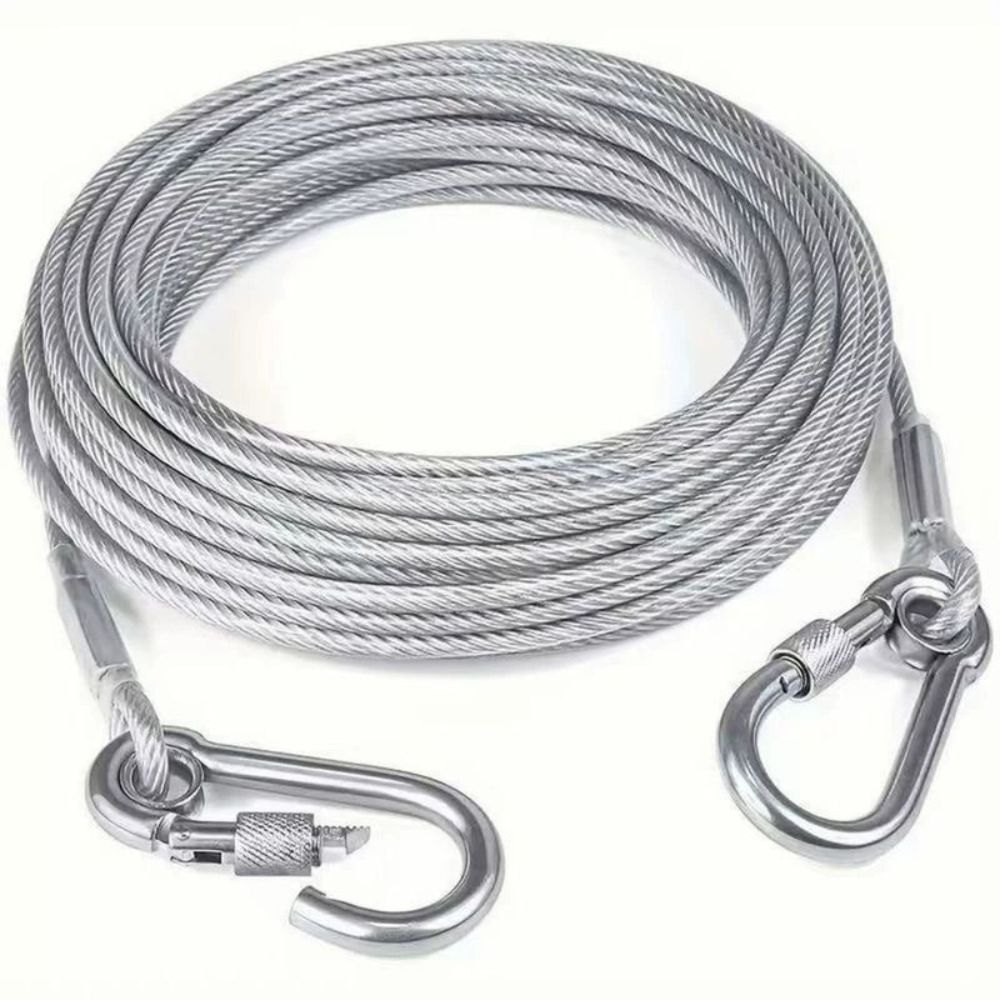 Stainless steel clothes drying rope
